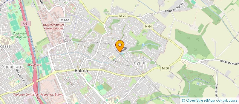 localisation de l'entreprise MONSIEUR VICENTE PASTOR  BALMA