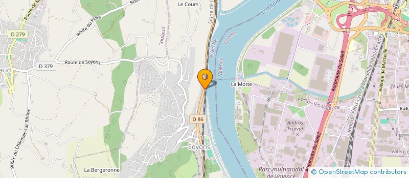 localisation de l'entreprise MONSIEUR VICENTE REIG-ESTEVE  TOULAUD