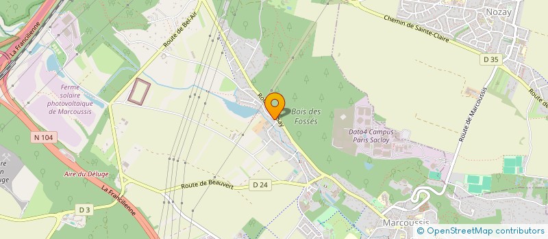 localisation de l'entreprise MONSIEUR VICENZO ANTONIO MULAS  MARCOUSSIS