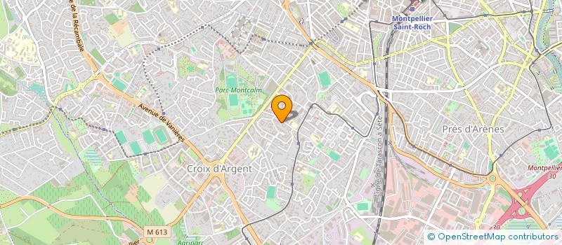 localisation de l'entreprise MONSIEUR VICENZO OLLIER  MONTPELLIER