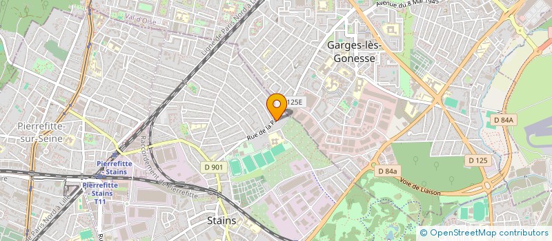 localisation de l'entreprise MONSIEUR VICHOUNOUS PONNOUSSAMY  STAINS