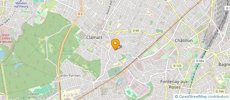 localisation de l'entreprise MONSIEUR VICKEN ADJENNIAN à CLAMART