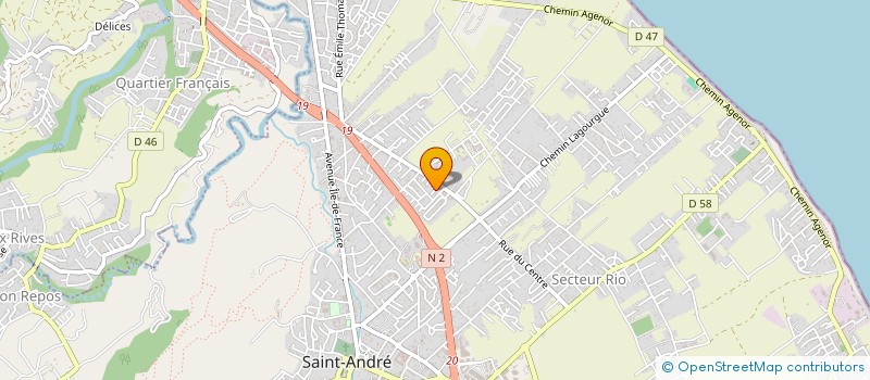 localisation de l'entreprise MONSIEUR VICKY SINAPIN à SAINT-ANDRE