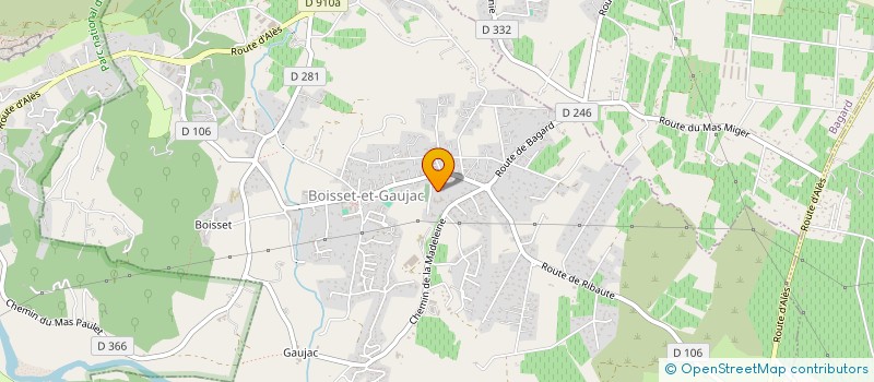 localisation de l'entreprise MONSIEUR VICTOR  SAINT-FELIX-DE-PALLIERES