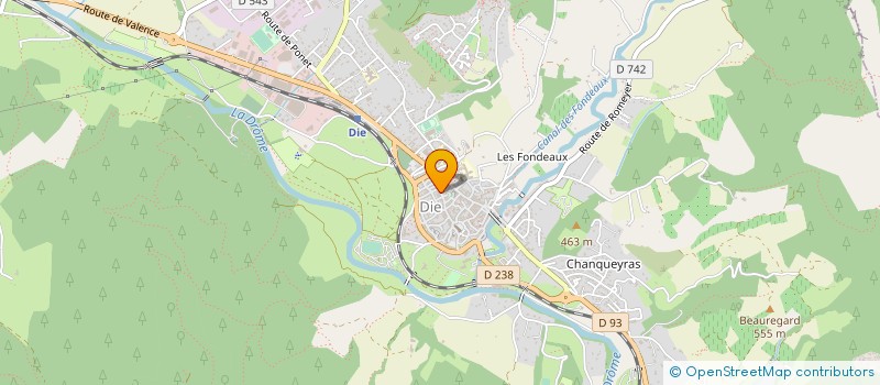 localisation de l'entreprise MONSIEUR VICTOR ABECASSIS à DIE