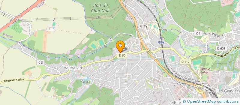 localisation de l'entreprise MONSIEUR VICTOR ADAM  IGNY