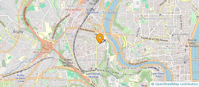 localisation de l'entreprise MONSIEUR VICTOR AGA  TASSIN-LA-DEMI-LUNE