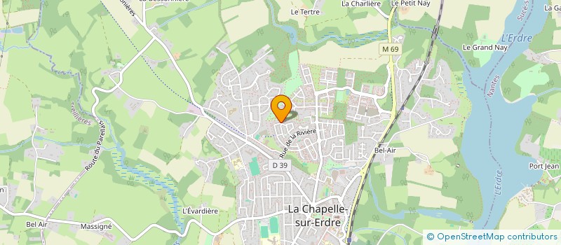 localisation de l'entreprise MONSIEUR VICTOR AGAPIT à LA CHAPELLE-SUR-ERDRE