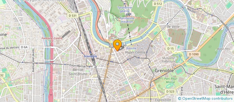 localisation de l'entreprise MONSIEUR VICTOR ALAIN CHARLES GEORGEL  GRENOBLE