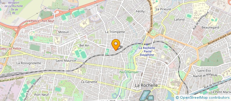 localisation de l'entreprise MONSIEUR VICTOR ALEZIER  LA ROCHELLE