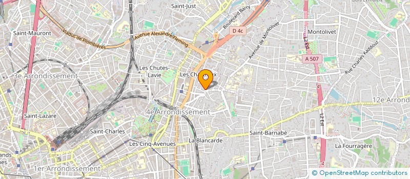 localisation de l'entreprise MONSIEUR VICTOR ALLEGRINI à MARSEILLE