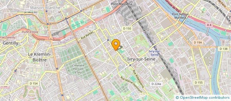 localisation de l'entreprise MONSIEUR VICTOR AMARII  IVRY-SUR-SEINE