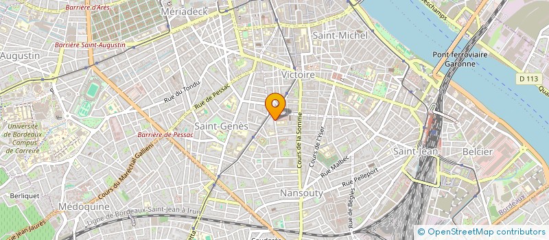 localisation de l'entreprise MONSIEUR VICTOR AMBLARD  BORDEAUX