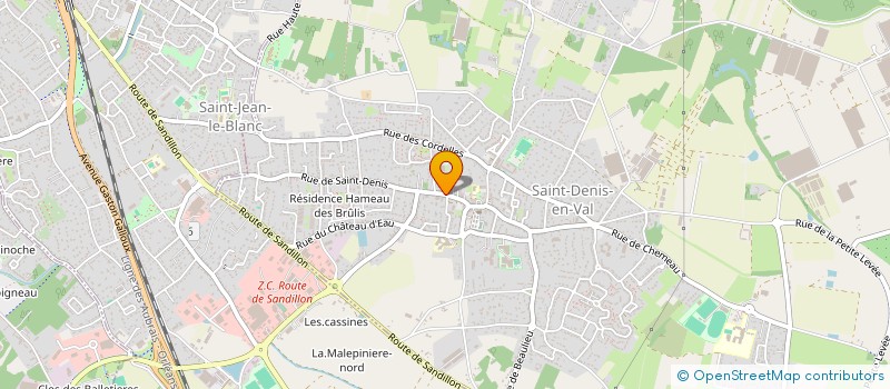 localisation de l'entreprise MONSIEUR VICTOR ANDRADE SALVADOR à SAINT-DENIS-EN-VAL