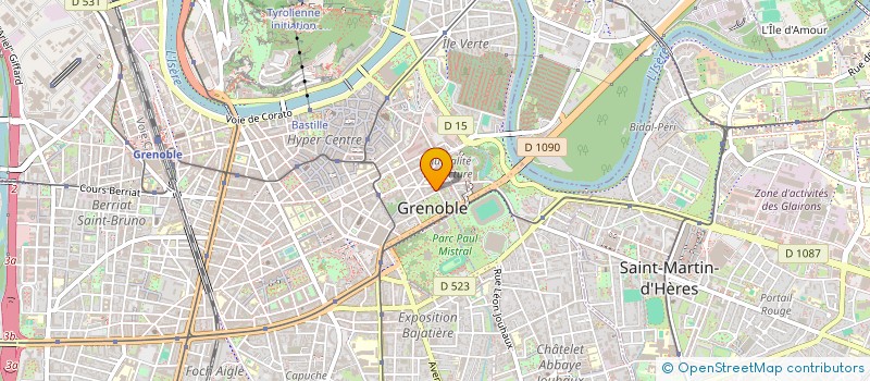 localisation de l'entreprise MONSIEUR VICTOR ARCE SUAREZ  GRENOBLE