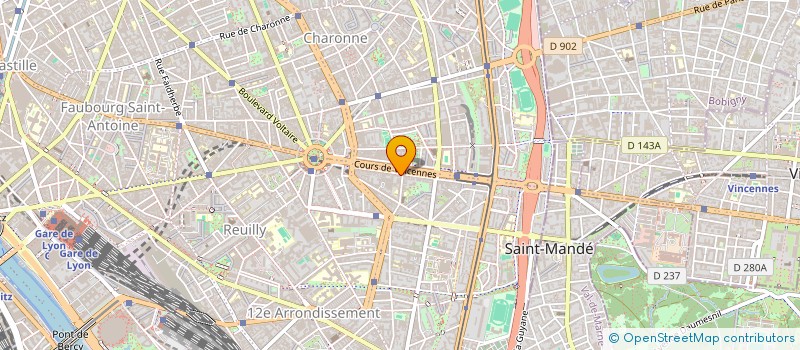 localisation de l'entreprise MONSIEUR VICTOR ARMINJON  PARIS