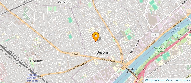 localisation de l'entreprise MONSIEUR VICTOR AUGUSTO PINHEIRO TEIXEIRA à BEZONS