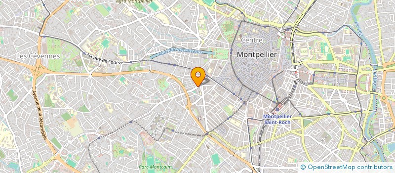 localisation de l'entreprise MONSIEUR VICTOR AYBEK  MONTPELLIER