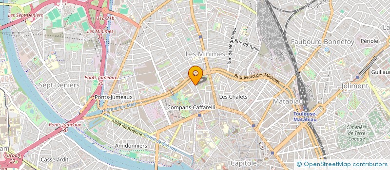 localisation de l'entreprise MONSIEUR VICTOR BANCAREL  TOULOUSE