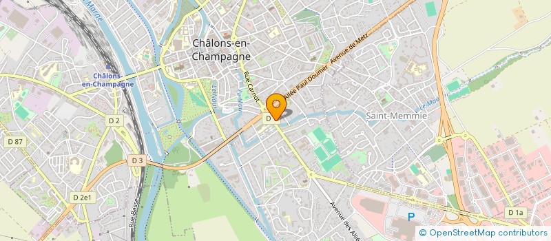 localisation de l'entreprise MONSIEUR VICTOR BARBELET  CHALONS-EN-CHAMPAGNE