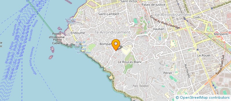 localisation de l'entreprise MONSIEUR VICTOR BARDET  MARSEILLE