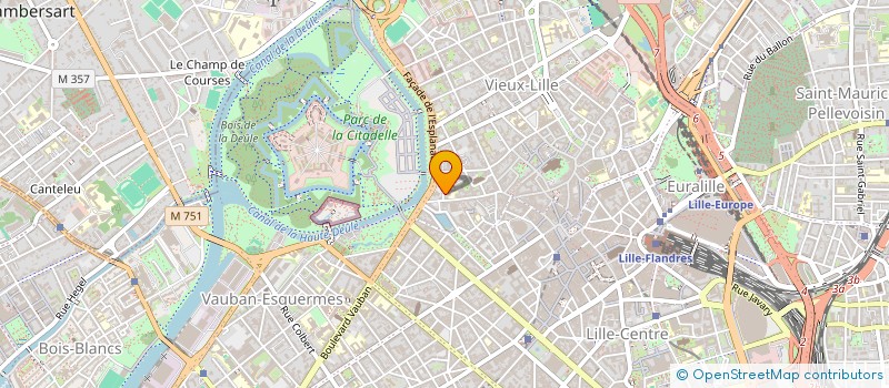 localisation de l'entreprise MONSIEUR VICTOR BARDINET à LILLE