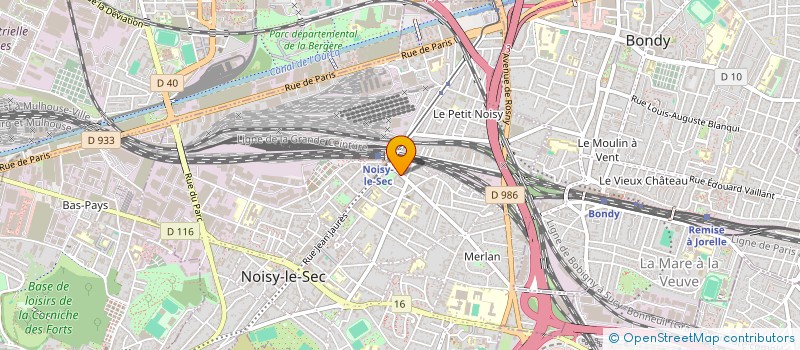 localisation de l'entreprise MONSIEUR VICTOR BARRETO à NOISY-LE-SEC