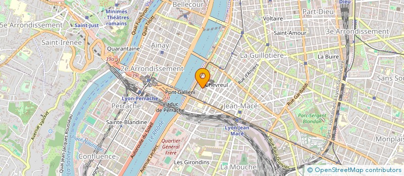 localisation de l'entreprise MONSIEUR VICTOR BARTHELON  LYON