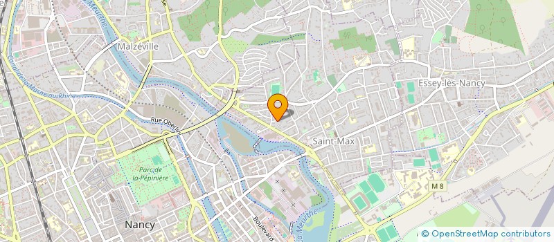 localisation de l'entreprise MONSIEUR VICTOR BAURAIN  SAINT-MAX