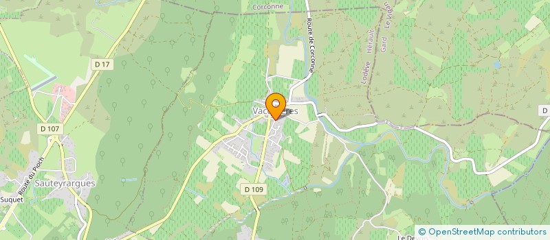 localisation de l'entreprise MONSIEUR VICTOR BEAU  VACQUIERES