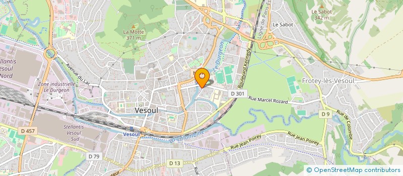 localisation de l'entreprise MONSIEUR VICTOR BEIN  VESOUL