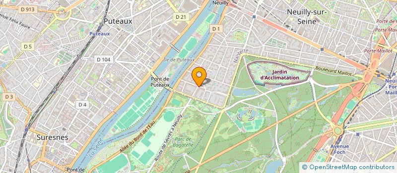 localisation de l'entreprise MONSIEUR VICTOR BELCHIOR MOURAO à NEUILLY-SUR-SEINE