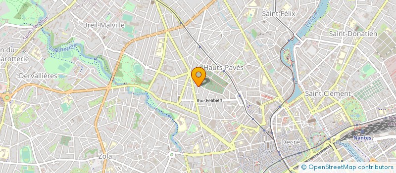 localisation de l'entreprise MONSIEUR VICTOR BENITAH à NANTES