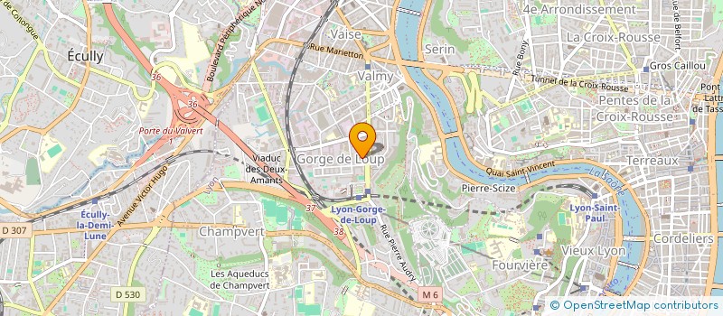 localisation de l'entreprise MONSIEUR VICTOR BERTHON à LYON