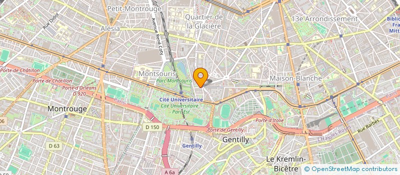 localisation de l'entreprise MONSIEUR VICTOR BERTIN  PARIS