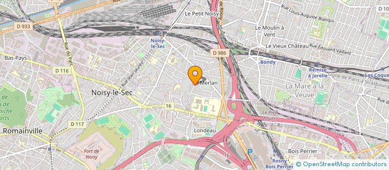 localisation de l'entreprise MONSIEUR VICTOR BESETI à NOISY-LE-SEC
