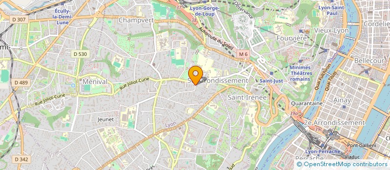 localisation de l'entreprise MONSIEUR VICTOR BEYSSERIAT  PONT-DE-CHERUY