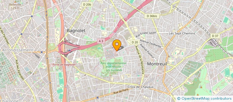 localisation de l'entreprise MONSIEUR VICTOR BIE à MONTREUIL