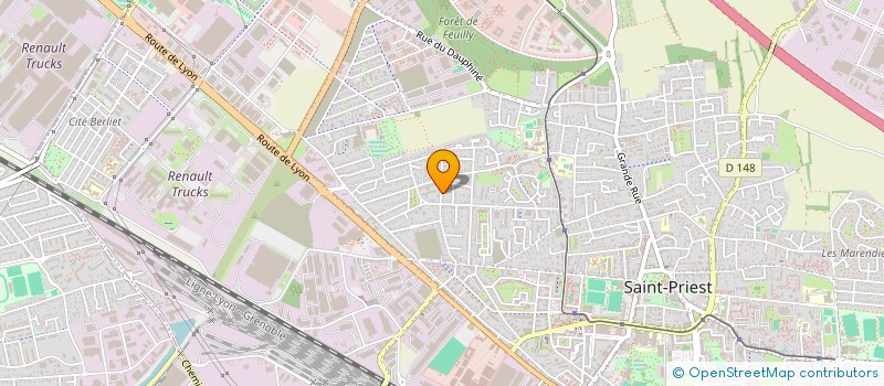 localisation de l'entreprise MONSIEUR VICTOR BOCANDE  SAINT-PRIEST