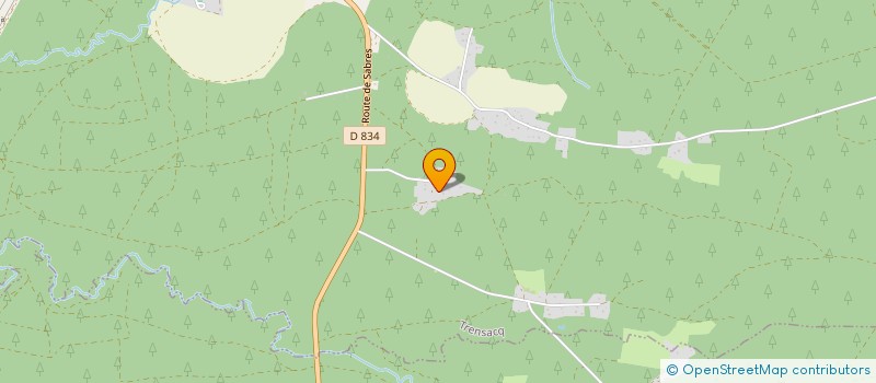 localisation de l'entreprise MONSIEUR VICTOR BOISSINOT  TRENSACQ