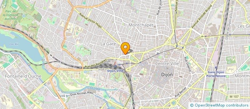 localisation de l'entreprise MONSIEUR VICTOR BON-BETEND  DIJON