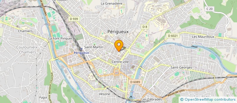 localisation de l'entreprise MONSIEUR VICTOR BONDUELLE  PERIGUEUX