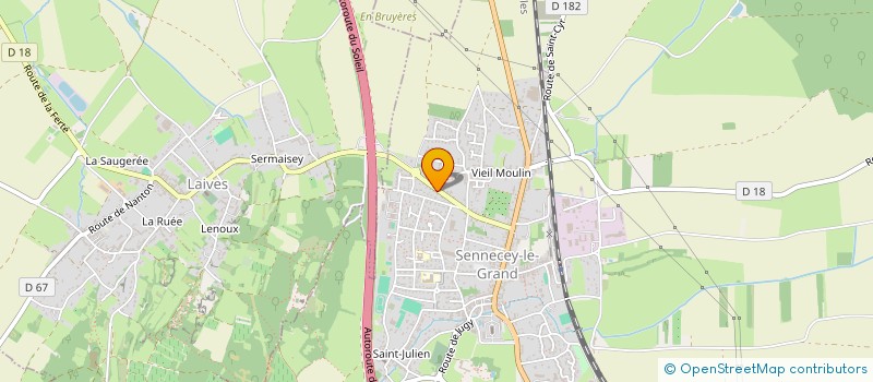 localisation de l'entreprise MONSIEUR VICTOR BONNOT  LALHEUE