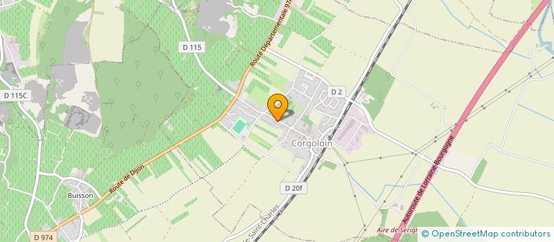 localisation de l'entreprise MONSIEUR VICTOR BOSONI  CORGOLOIN