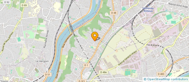 localisation de l'entreprise MONSIEUR VICTOR BOUCHARLAT  CALUIRE-ET-CUIRE