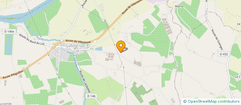 localisation de l'entreprise MONSIEUR VICTOR BOUCHE  LAFITTE-SUR-LOT