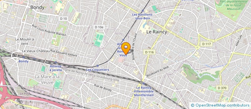 localisation de l'entreprise MONSIEUR VICTOR BOUFFET  VILLEMOMBLE