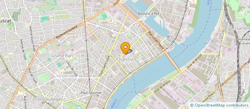 localisation de l'entreprise MONSIEUR VICTOR BOUILLAULT  BORDEAUX