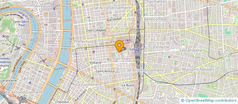 localisation de l'entreprise MONSIEUR VICTOR BOURDENET  LYON