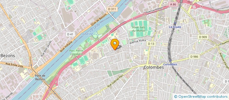 localisation de l'entreprise MONSIEUR VICTOR BOUSKILA à COLOMBES